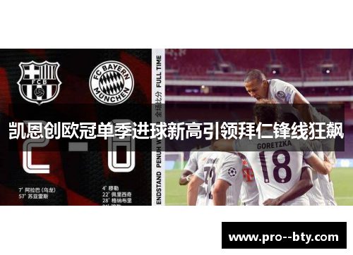 凯恩创欧冠单季进球新高引领拜仁锋线狂飙